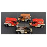 Set of 4 Vintage Hot Wheels T-Totaller Diecast Trucks