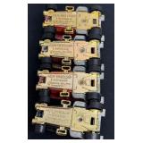 Set of 4 Vintage Hot Wheels T-Totaller Diecast Trucks