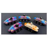 Set of 5 Vintage 1998 Hot Wheels Radar Rangers Diecast Vehicles