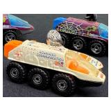 Set of 5 Vintage 1998 Hot Wheels Radar Rangers Diecast Vehicles