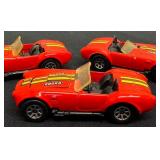 Set of 3 Vintage Hot Wheels Cobra Diecast Cars