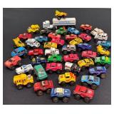 Collection of 38 Vintage Micro Machines / Road Champs Vehicles