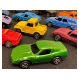 Lot of 13 Vintage Tootsie Toy Diecast Cars Assorted Colors