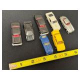 Lot of 7 Vintage Revell Monogram Die-Cast Model Cars