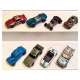 Lot of 8 Assorted Vintage Redlines Hot Wheels Cars