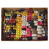 LR - 2 Flats of Loose Hot Wheels Diecast Cars Collection