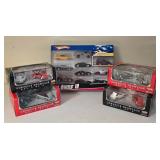 LR - Hot Wheels 10-Car Gift Pack and Corvette Showcase Sets New in Boxes