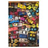 LR - 2 Flats of Loose Hot Wheels Diecast Cars Collection