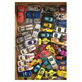 LR - 2 Flats of Loose Hot Wheels Diecast Cars Collection