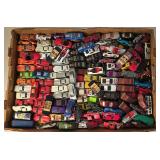 LR - 2 Flats of Loose Hot Wheels Diecast Cars Collection