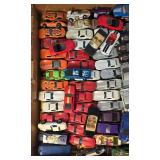 LR - 2 Flats of Loose Hot Wheels Diecast Cars Collection