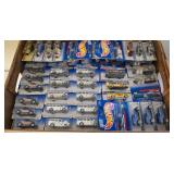LR - Box of Hot Wheels Diecast Cars in Original Packaging