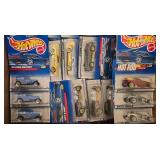 LR - Box of Hot Wheels Diecast Cars in Original Packaging