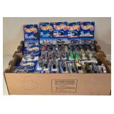 LR - Collection of Approximately 100 Hot Wheels Die-Cast Cars in Packaging