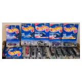 LR - Collection of Approximately 100 Hot Wheels Die-Cast Cars in Packaging