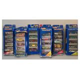 LR - Lot of 7 Factory-Sealed Hot Wheels 5-Car Gift Packs Assorted Series
