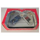 LR - Hot Wheels Collector Corvette Showcase and 1957 Chevy 40th Anniversary Sets in Original Packaging
