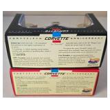 LR - Hot Wheels Collector Corvette Showcase and 1957 Chevy 40th Anniversary Sets in Original Packaging