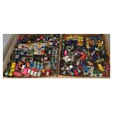 LR - 2 Flats of Loose Used Hot Wheels Cars and Jeeps Collection