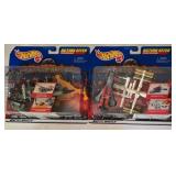 LR - Hot Wheels Armageddon Action Sites Collection New in Packaging - 4 Sets