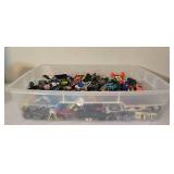LR - Bin of Loose Used Hot Wheels Die-Cast Cars
