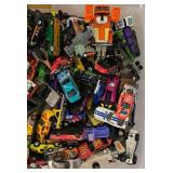 LR - Bin of Loose Used Hot Wheels Die-Cast Cars