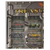 LR - Hot Wheels 5th Anniversary Treasure Hunt Set Series V 1 of 3500 Limited Edition in Packaging