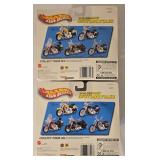 LR - Hot Wheels Harley-Davidson Motorcycle Collectibles Lot - 1:10 Softail & 2x 1:18 Models