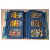 LR - Hot Wheels Carrying Case Lot with Folding 72-Car Case and Jeep Diecast Vehicles