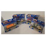 LR - Set of 5 Hot Wheels 24K Plated Gold Haulers Toys R Us 50th Anniversary Collectibles