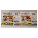 LR - Set of 5 Hot Wheels 24K Plated Gold Haulers Toys R Us 50th Anniversary Collectibles