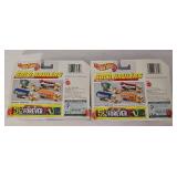 LR - Set of 5 Hot Wheels 24K Plated Gold Haulers Toys R Us 50th Anniversary Collectibles