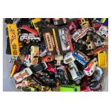 LR - Large Collection of Matchbox Diecast Cars in Storage Bin