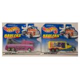 LR - Hot Wheels Haulers Die-Cast Vehicle Collection - 9 Factory-Sealed Packs