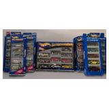 LR - Hot Wheels Gift Sets Collection Including 50s Cruisers, Race Team, 10-Car Party Pack, and More