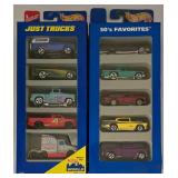 LR - Hot Wheels Gift Sets Collection Including 50s Cruisers, Race Team, 10-Car Party Pack, and More