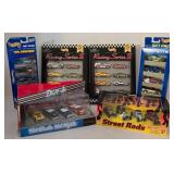 LR - Hot Wheels Collector Sets Including Street Rods, Hot Nights, Racing Series II, and More