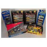 LR - Hot Wheels Collector Sets Including Street Rods, Hot Nights, Racing Series II, and More