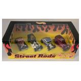 LR - Hot Wheels Collector Sets Including Street Rods, Hot Nights, Racing Series II, and More