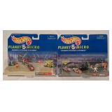 LR - Set of 8 Hot Wheels Planet Micro Sealed Sets