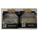 LR - Set of 11 Hot Wheels Collectibles Die-Cast Cars in Packaging