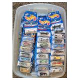 LR - Collection of 50+ Factory-Sealed Hot Wheels Cars in Original Packaging