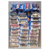 LR - Collection of 50+ Factory-Sealed Hot Wheels Cars in Original Packaging