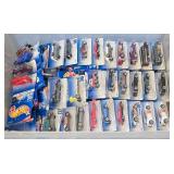 LR - Collection of 50+ Factory-Sealed Hot Wheels Cars in Original Packaging