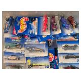 LR - Collection of 50+ Factory-Sealed Hot Wheels Cars in Original Packaging