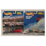 LR - Collection of 6 Hot Wheels Action Pack Sets - Assorted Themes