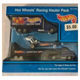 LR - Collection of 8 Hot Wheels Long Haulers and Racing Hauler Packs