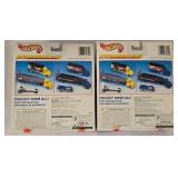 LR - Collection of 8 Hot Wheels Long Haulers and Racing Hauler Packs