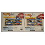 LR - Collection of 8 Hot Wheels Long Haulers and Racing Hauler Packs