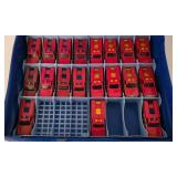 LR - Collection of Die-Cast Toy Cars in 48-Car Carrying Cases